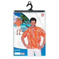 Hawaii shirt oranje - thumbnail