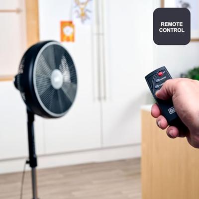 Staande ventilator Black & Decker BXEFP51E Zwart 55 W