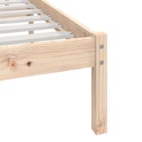 Bedframe massief grenenhout 75x190 cm - thumbnail