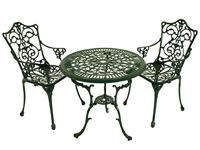 Bistroset Antiek ⌀ 70 cm - groen - thumbnail