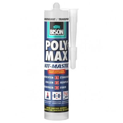 Polymax seal transparant 280ml Bison - Bison Polymax seal transparant 280ml Bison - Bison