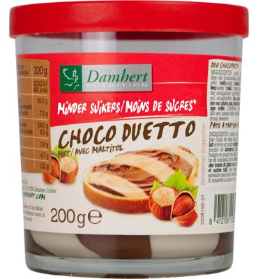 Damhert Minder Suikers Choco Duetto Damhert Minder Suikers Choco Duetto
