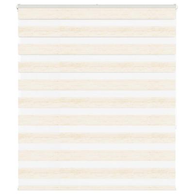 VidaXL Zebra rolgordijn 130x150 cm stofbreedte 125,9 cm marmerbeige VidaXL Zebra rolgordijn 130x150 cm stofbreedte 125,9 cm marmerbeige