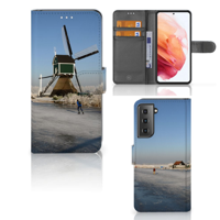Samsung Galaxy S21 | Flip Cover | Schaatsers - thumbnail