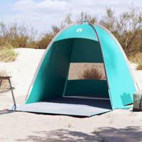 VidaXL Strandtent 3-persoons waterdicht zeegroen - thumbnail