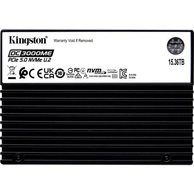 Kingston Enterprise 15.4 TB NVMe/PCIe U.2 SSD harde schijf (2.5 inch) PCI-Express SEDC3000ME/15T3 Kingston Enterprise 15.4 TB NVMe/PCIe U.2 SSD harde schijf (2.5 inch) PCI-Express SEDC3000ME/15T3