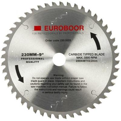Euroboor 230.0003 | Zaagblad 230 mm - 230.0003