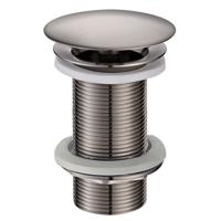 Vaste Waste Wiesbaden Caral Verlengd 5/4" Geborsteld Staal - thumbnail