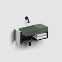 Fonteinkast Clou Vale Rechts Zwart Clou - thumbnail