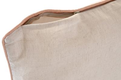 Kussen DKD Home Decor 60 x 15 x 40 cm 60 x 1 x 40 cm Beige Aluminium Traditioneel