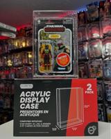 Evoretro Acrylic Display Cases 2-Pack for Action Figures - thumbnail