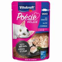 VITAKRAFT Poesie Delice zwartbaars - natvoer voor katten - 85 g - thumbnail