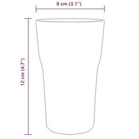 VidaXL Bierglazen 6 st 295 ml - thumbnail