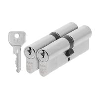 AXA AXA Security SKG** dubbele veiligheidscilinder verlengd gelijksluitend (2x) 45-50 mm - vernikkeld - thumbnail