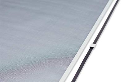 Muggennet Schellenberg Magnetisch Met lijst Glasvezel Wit (100 x 120 cm)
