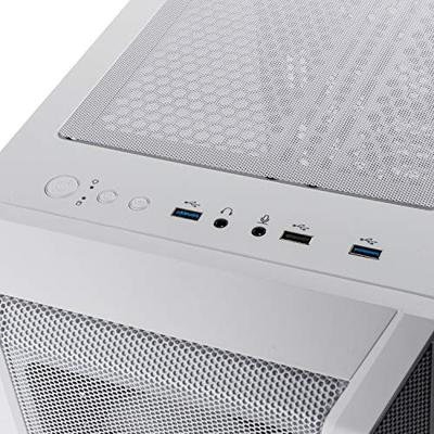 Kolink CITADEL MESH RGB WHITE Midi-tower Gaming-behuizing, Behuizing Wit