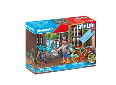 70674 Playmobil gift set e-bike werkplaats