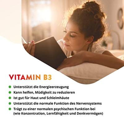 Vitamine B3 500 mg - 100 capsules - thumbnail