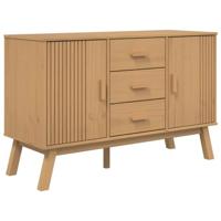 Dressoir OLDEN 114x43x73,5 cm massief grenenhout bruin - thumbnail