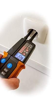 HT Instruments HT10 Tweepolige spanningstester CAT III 1000 V, CAT IV 600 V Akoestisch, Staafdiagram, LCD, LED