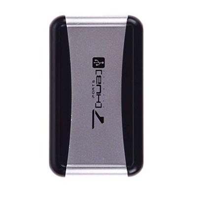 Frans stopcontact, USB 2.0-poorten, externe hub 7 met meerdere stekker, netstekker, voor laptop