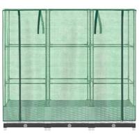 Plantenbak verhoogd met kashoes 120x40x123 cm rattanlook - thumbnail