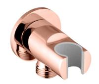 Handdouchehouder Best Design Lyon Opsteek Muuraansluiting Mat Rose Goud - thumbnail