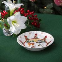 Villeroy & Boch Toy's Fantasy Schaal klein sneeuwman met dieren 17 cm - thumbnail
