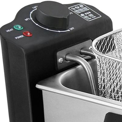 Emerio DF-120482 Friteuse 3L 2000W RVS/Zwart