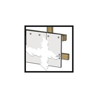 Promat/Tecwerk Reciprozaagblad | lengte 300 mm breedte 19 mm | tandverdeling TPI 6 4,2 mm | gefreesd, getordeerd | 5 stuks / kaart - 4000814923 - thumbnail