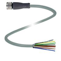 Pepperl+Fuchs 221114 Sensor/actuator connector, geassembleerd Aantal polen (sensoren): 8 12 m 1 stuk(s) - thumbnail