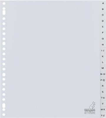 Tabbladen A4 23 rings A-Z kunststof