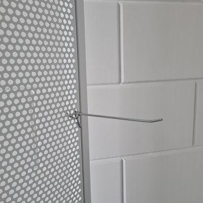 Boardhaak enkel 160 mm 3.4mm breed 15mm