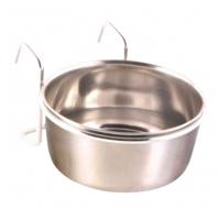 TRIXIE VOERBAK MET HOUDER OM OP TE HANGEN RVS - thumbnail