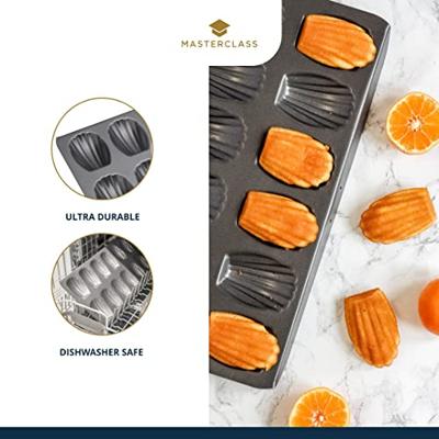 Madeleine bakvorm - voor 12 stuks - Masterclass