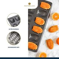 Madeleine bakvorm - voor 12 stuks - Masterclass - thumbnail