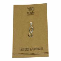 Hanger Zilver Oneindige Knoop (8 x 29 mm) - thumbnail