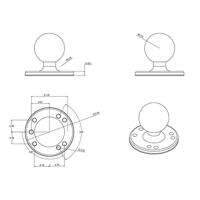 AIV RAM Mounts RAM-202U Kit de Support - thumbnail
