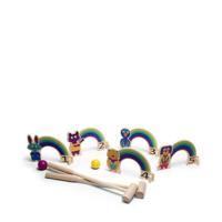 BS Toys houten croquet spel regenboog - thumbnail