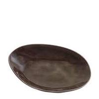 SERAX - Pure - Bord ovaal S 15cm grijs - thumbnail