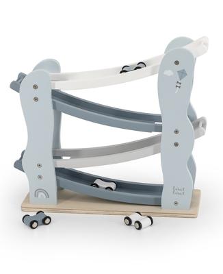 Label Label Autoglijbaan Blauw