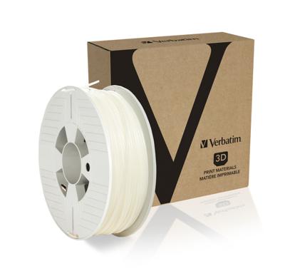 Verbatim 55953 55953 Filament PP (polypropyleen) Hoge stijfheid, Hoge treksterkte 2.85 mm 500 g Natuur 1 stuk(s) - thumbnail