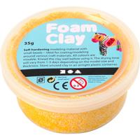 Foam Clay - geel, 35gr. - thumbnail