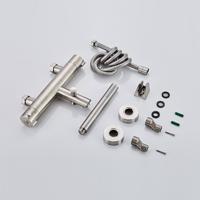 Thermostatische Badkraan BWS Exclusive 304 RVS met Handdouche Boss & Wessing - thumbnail