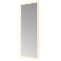 Hotbath &MORE Spiegel direct en indirect LED color changing dimbaar met afstandsbediening Mat wit SQU380WH - thumbnail