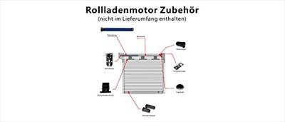 Heicko ERN1060-20 Buismotor 60 mm 45 kg 145 W 20 Nm