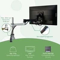 R-Go Tools Zepher 4 C2 Circulaire Monitorarm - thumbnail