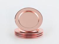 ECHTWERK Tafel accessoires (decoratieve glazen onderzetter 6t, Brons, 6-delig) - thumbnail