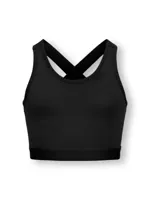 Kids ONLY zomer top meisjes - glitter - zwart - Kogmai - thumbnail