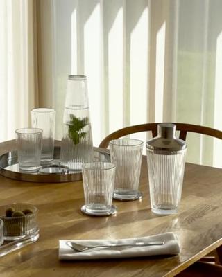 Stelton Pilastro Cocktailshaker helder